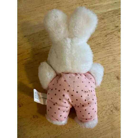 Vintage small Red Eyed Bunny plush - Picture 5 of 8